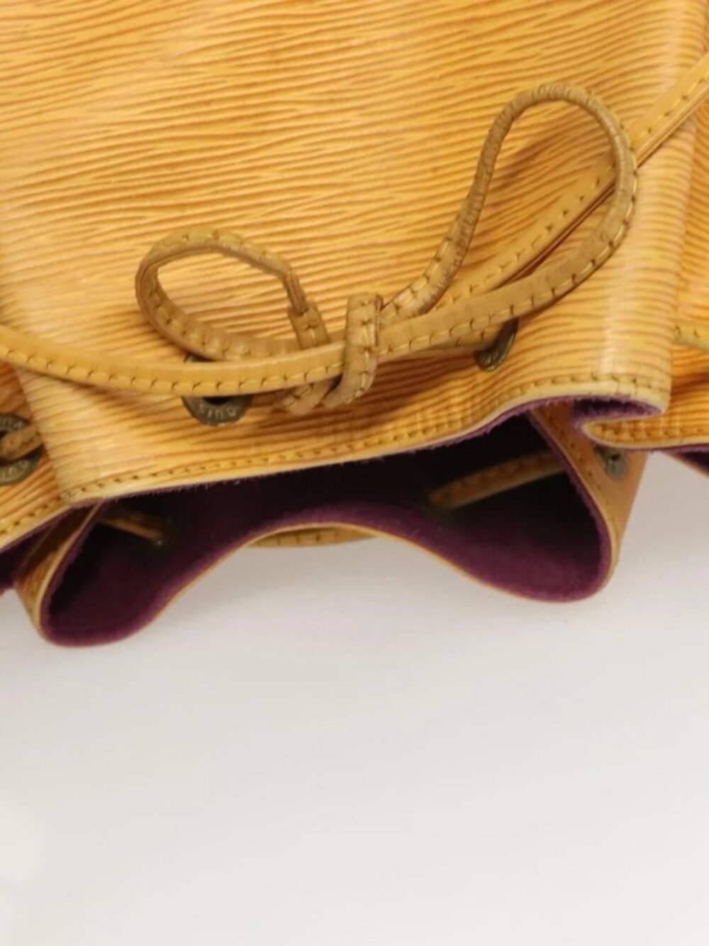 LOUIS VUITTON Epi Petit Noe Shoulder Bag Yellow M44109 LV Auth BD2091 - Picture 7 of 16